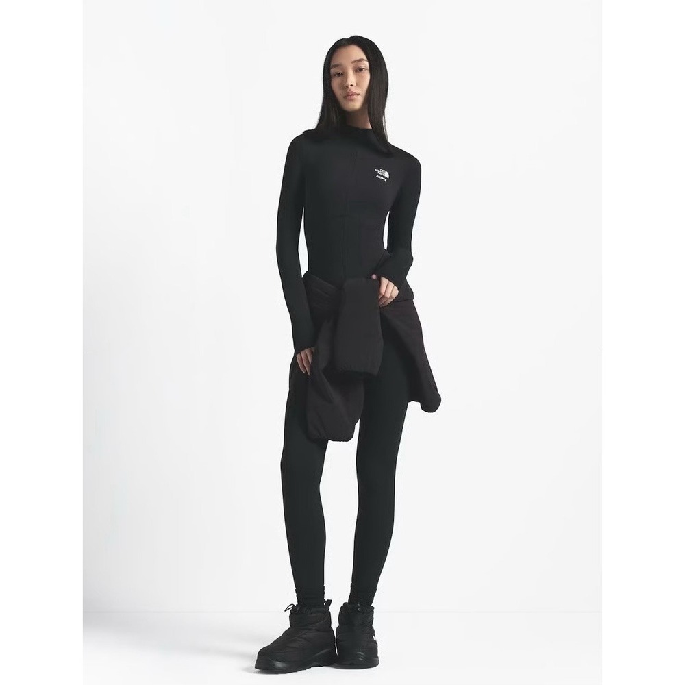 NWT The North Face x SKIMS Refina Bodysuit Sz XS Onyx - Picture 3 of 16